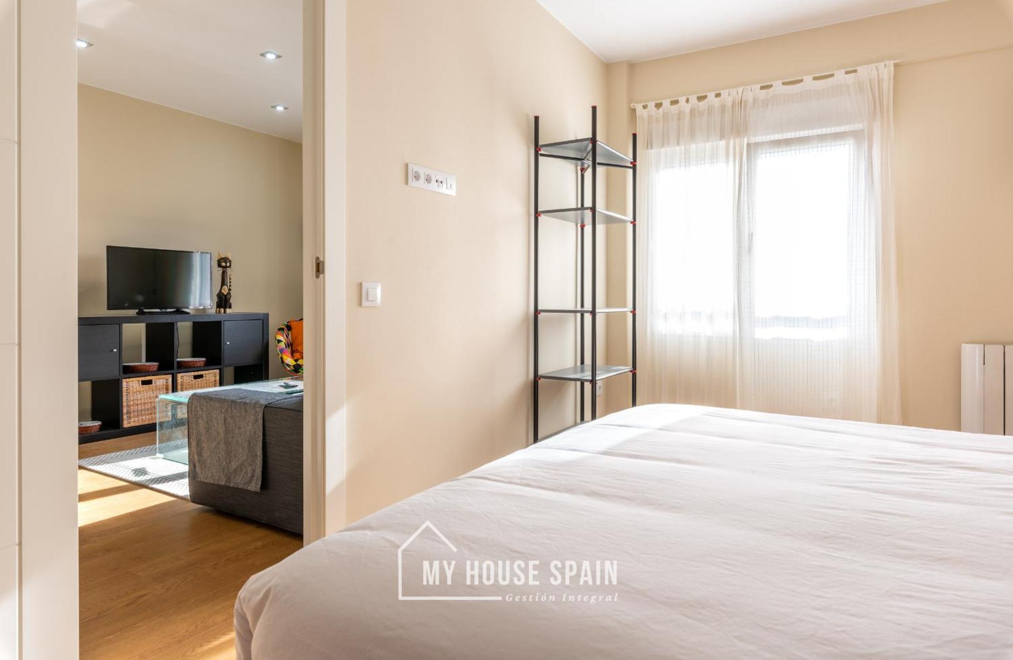 Myhousespain - Radiante Piso Junto A La Playa Gijón Exteriör bild