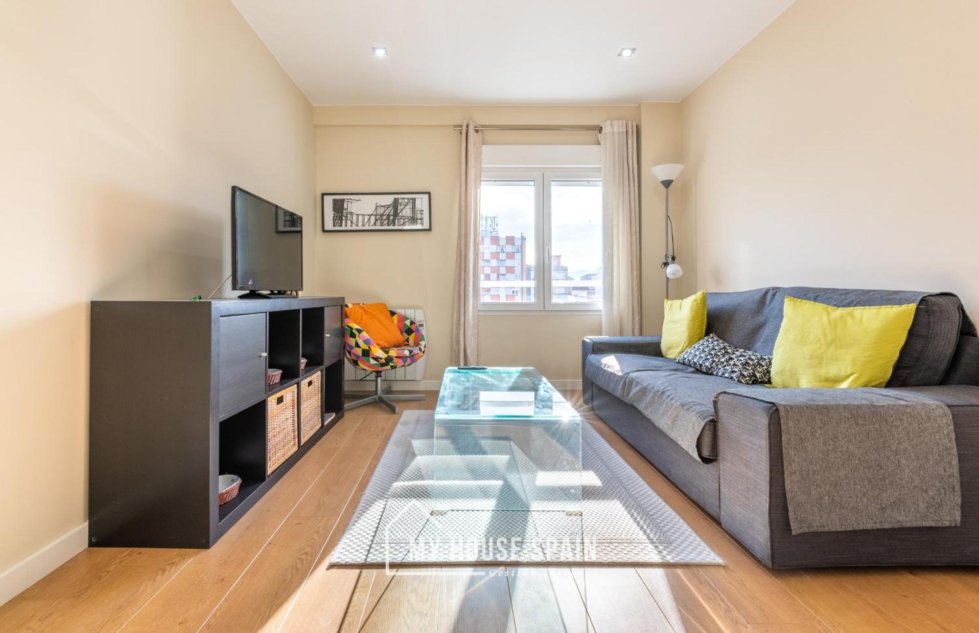 Myhousespain - Radiante Piso Junto A La Playa Gijón Exteriör bild
